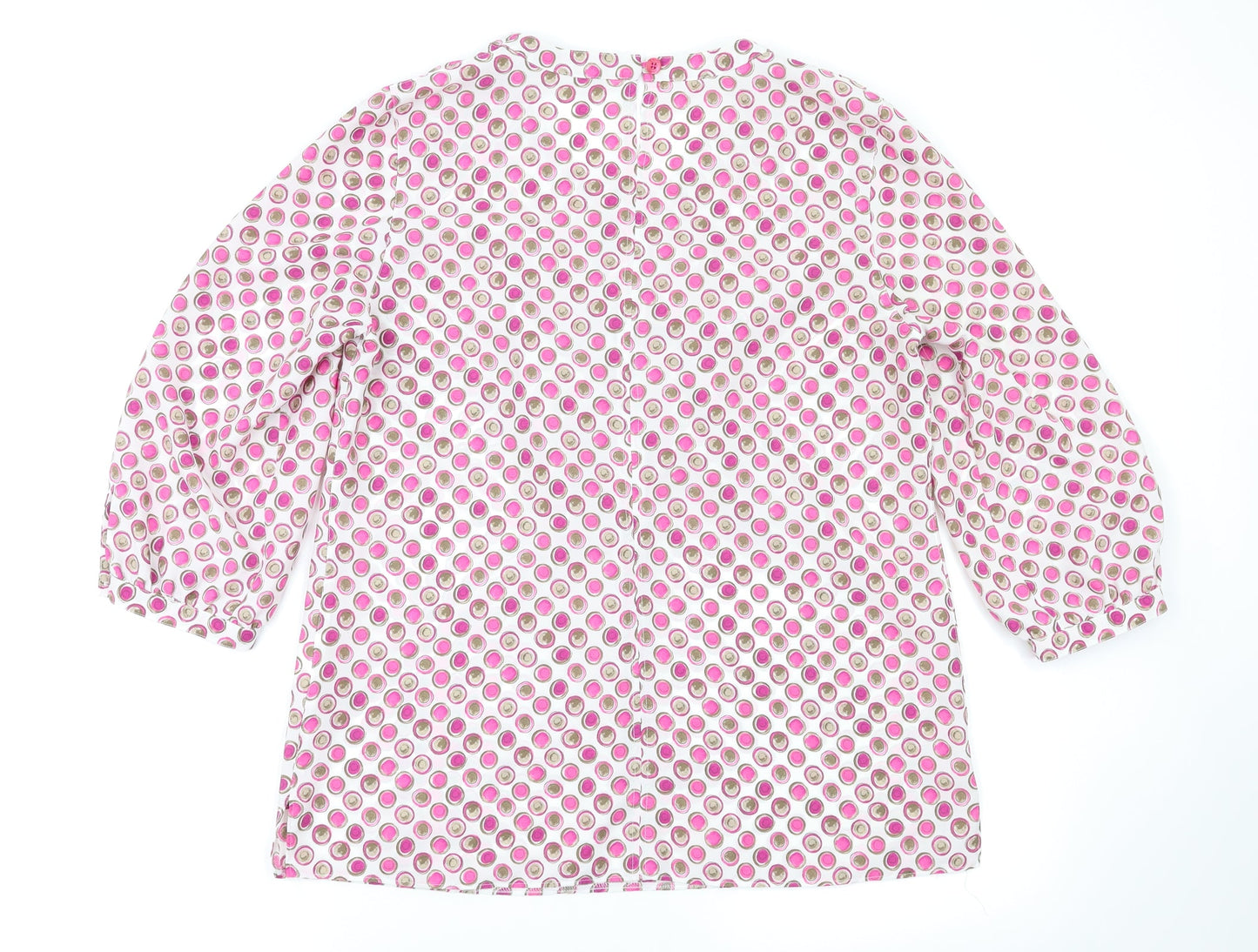 Womens UK Size 10 ERFO Pink Basic Blouse