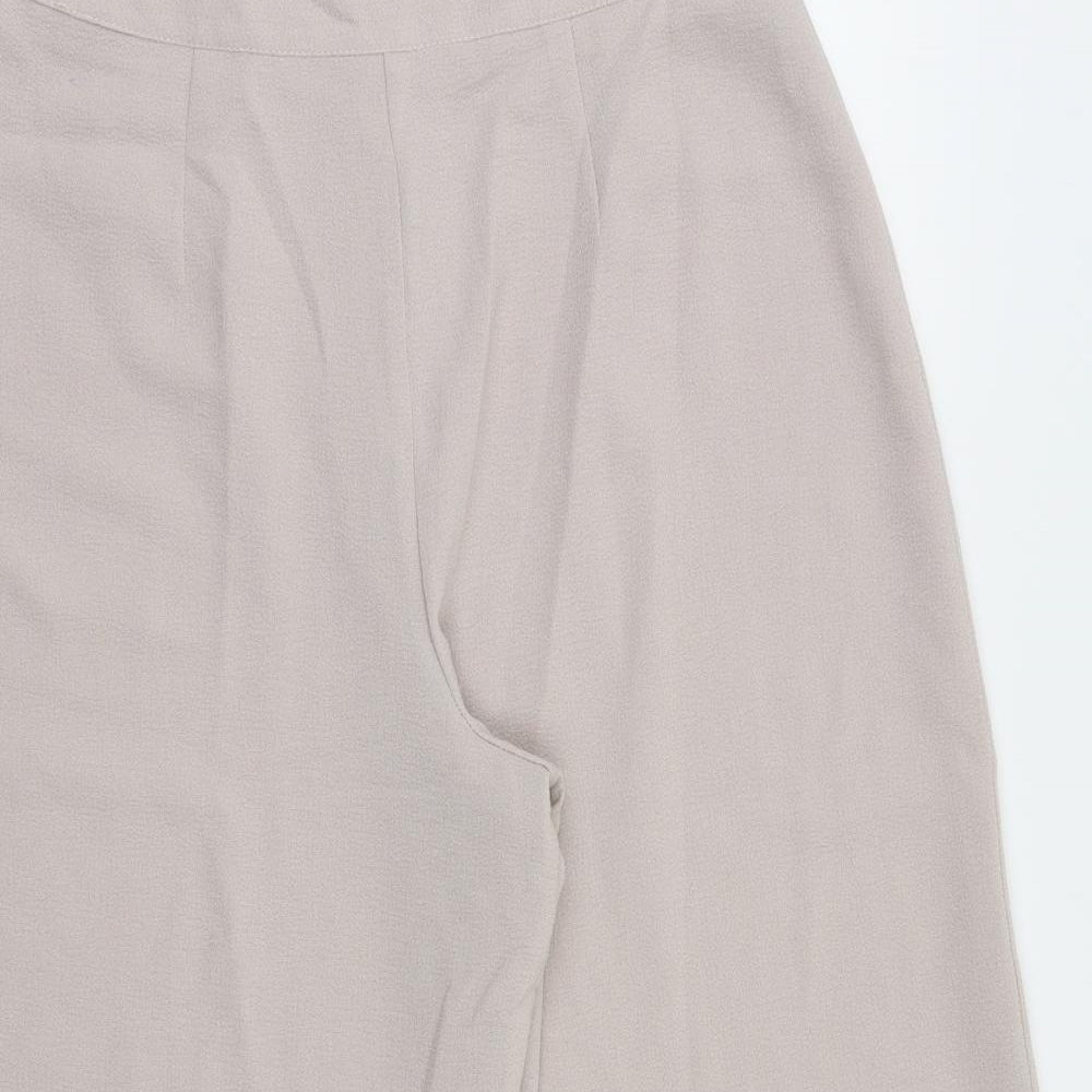 Boohoo Womens Purple   Trousers  Size 12 L23 in