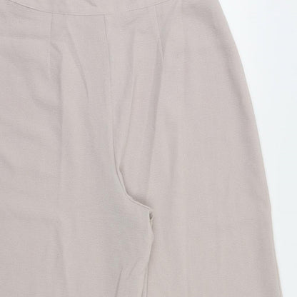 Boohoo Womens Purple   Trousers  Size 12 L23 in