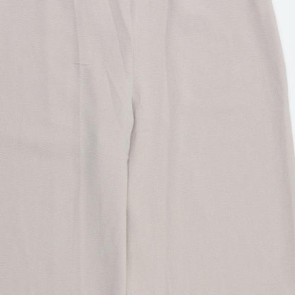 Boohoo Womens Purple   Trousers  Size 12 L23 in