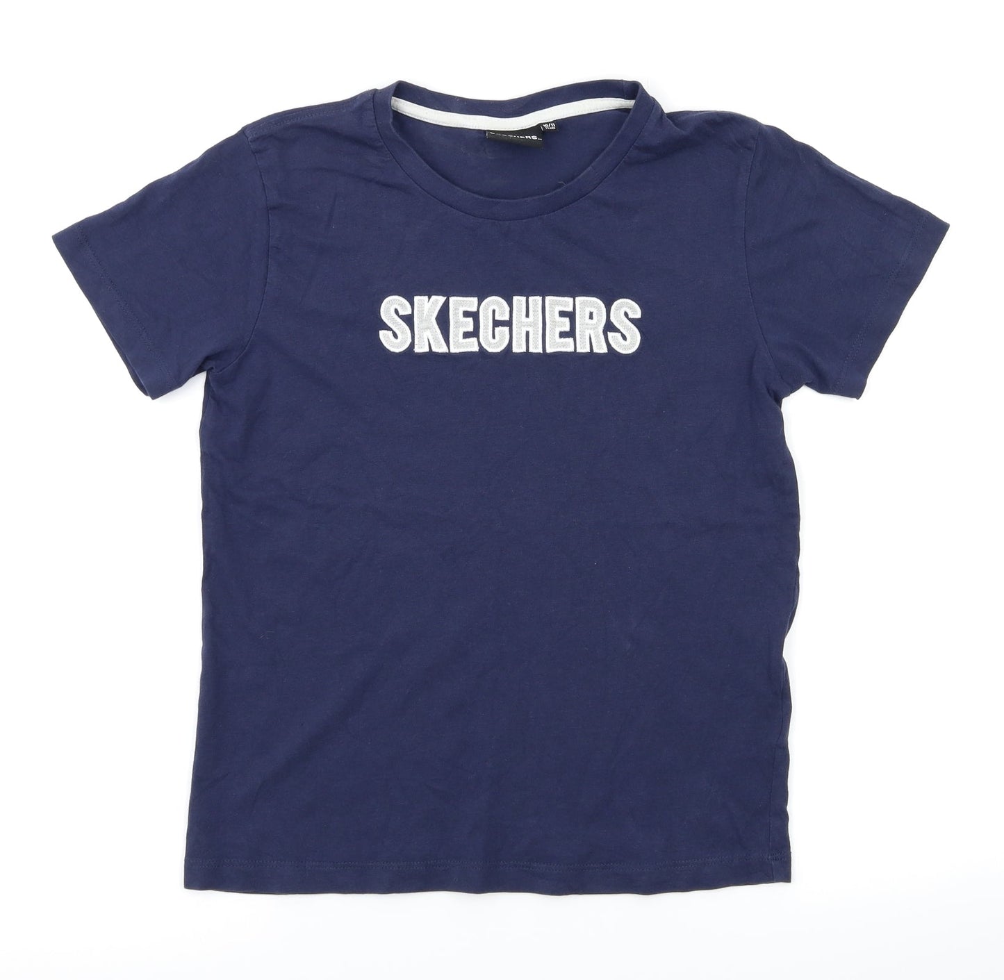 Skechers Boys Blue   Basic T-Shirt Size 10-11 Years