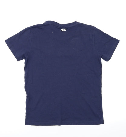 Skechers Boys Blue   Basic T-Shirt Size 10-11 Years