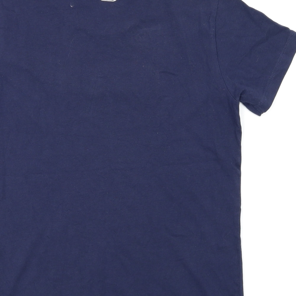 Skechers Boys Blue   Basic T-Shirt Size 10-11 Years