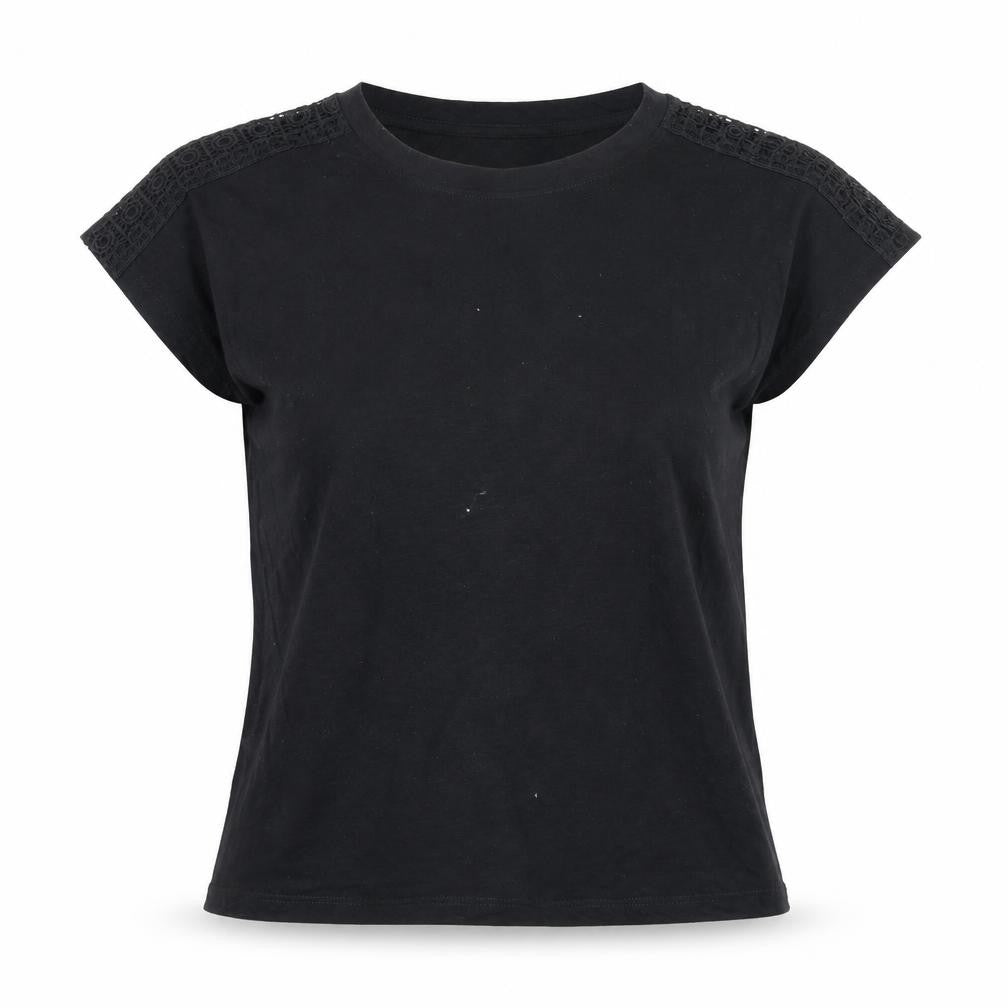 Womens UK Size S Primark Black Basic T-Shirt