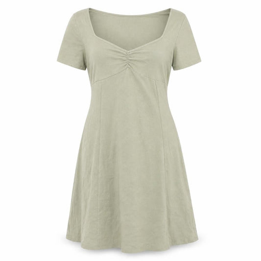 Double Zero Womens Green   Fit & Flare  Size L