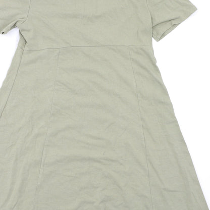 Double Zero Womens Green   Fit & Flare  Size L