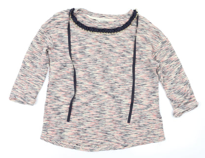 Womens UK Size S PULL&BEAR Multicoloured Basic T-Shirt