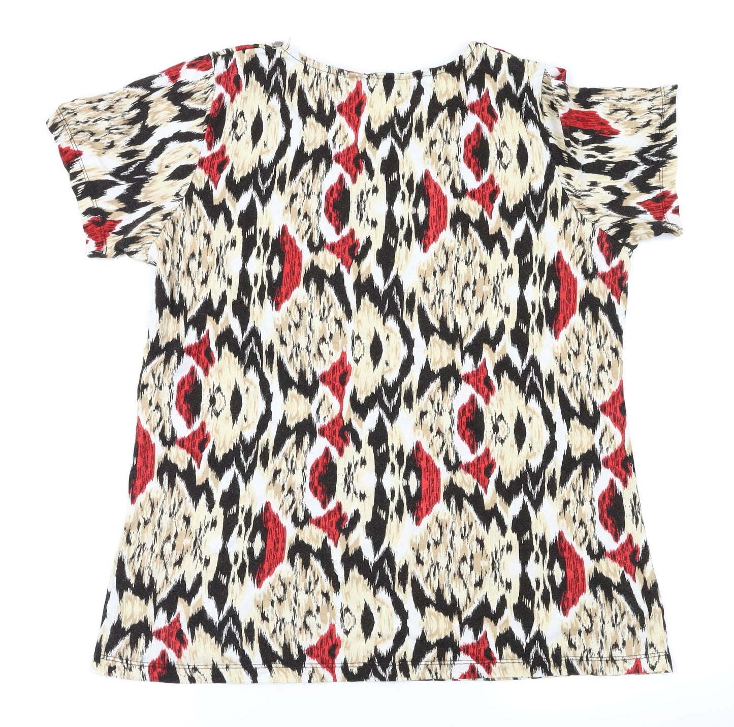 Isle Womens Multicoloured   Basic T-Shirt Size M