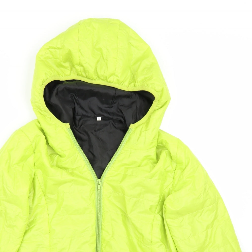 Womens UK Size S Preworn Green Jacket