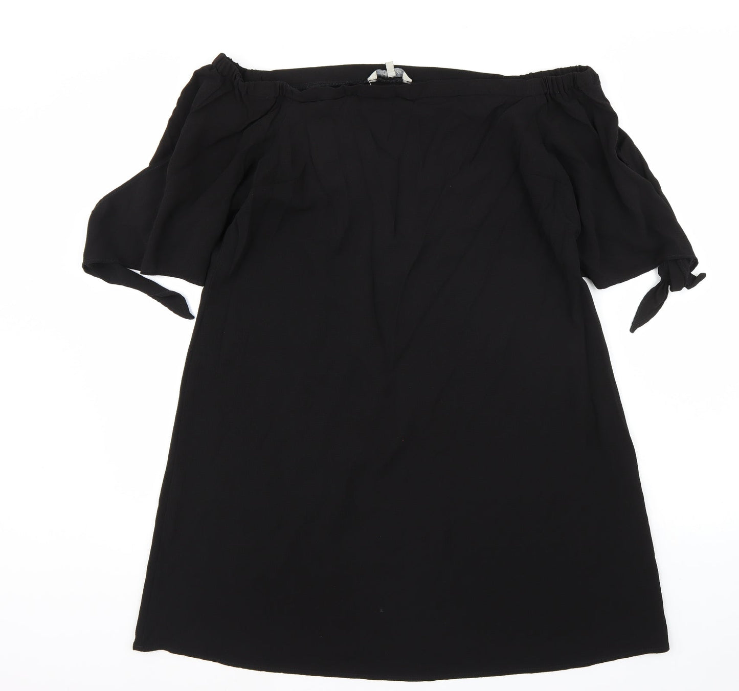 Peacocks Womens Black   A-Line  Size 14