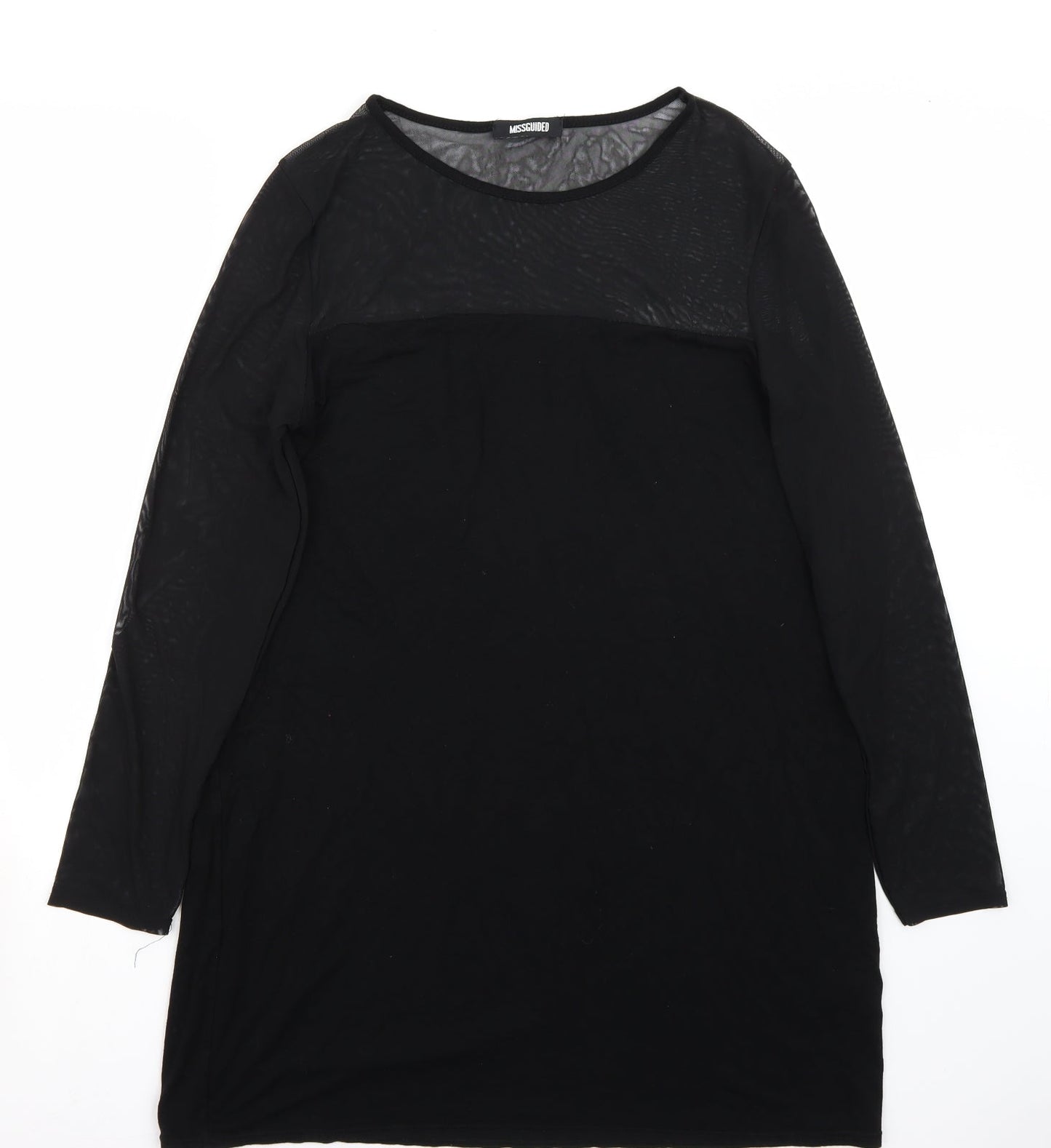 Missguided Womens Black   A-Line  Size 14