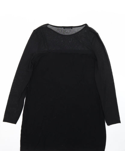 Missguided Womens Black   A-Line  Size 14