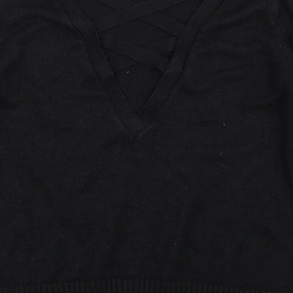 Anthology Womens Black   Pullover Jumper Size M