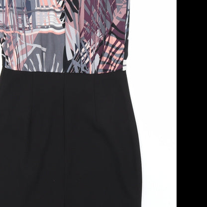 Papaya Womens Black  Rayon A-Line  Size 10