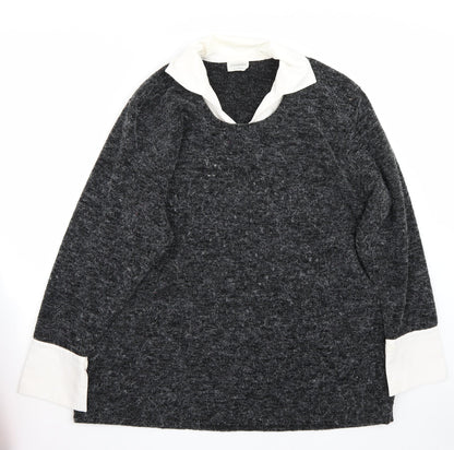 Canada Womens Grey   Pullover Jumper Size L