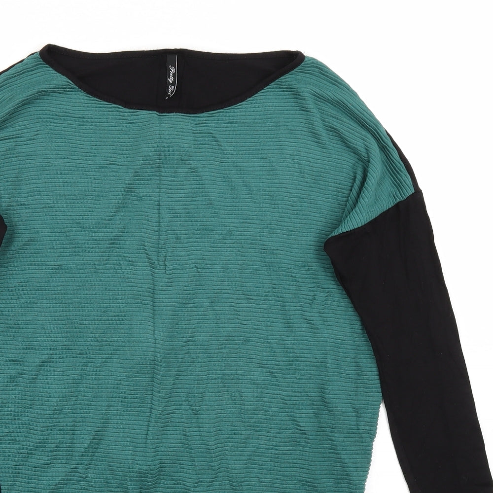 Pretty girl Womens Green   Pullover Jumper Size M
