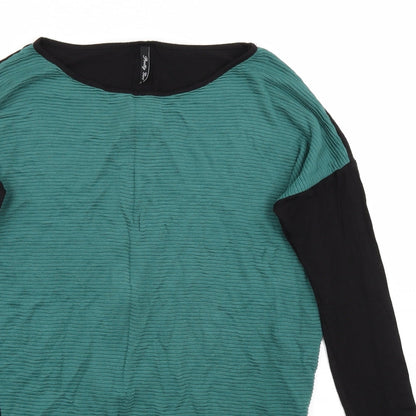 Pretty girl Womens Green   Pullover Jumper Size M
