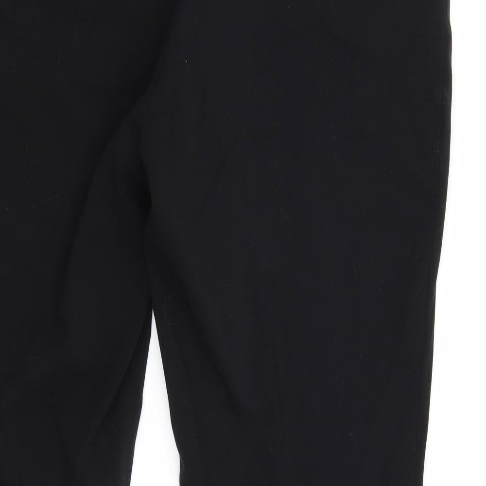 Womens UK Size 14 Marks and Spencer Regular Fit  Black Trousers
