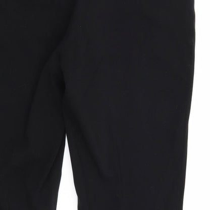 Womens UK Size 14 Marks and Spencer Regular Fit  Black Trousers