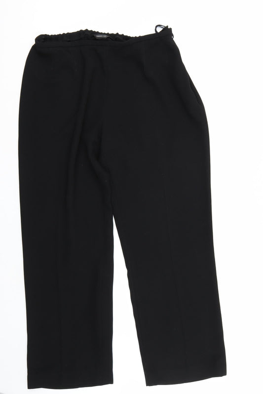Florence & Fred Womens Black   Trousers  Size 12 L27 in