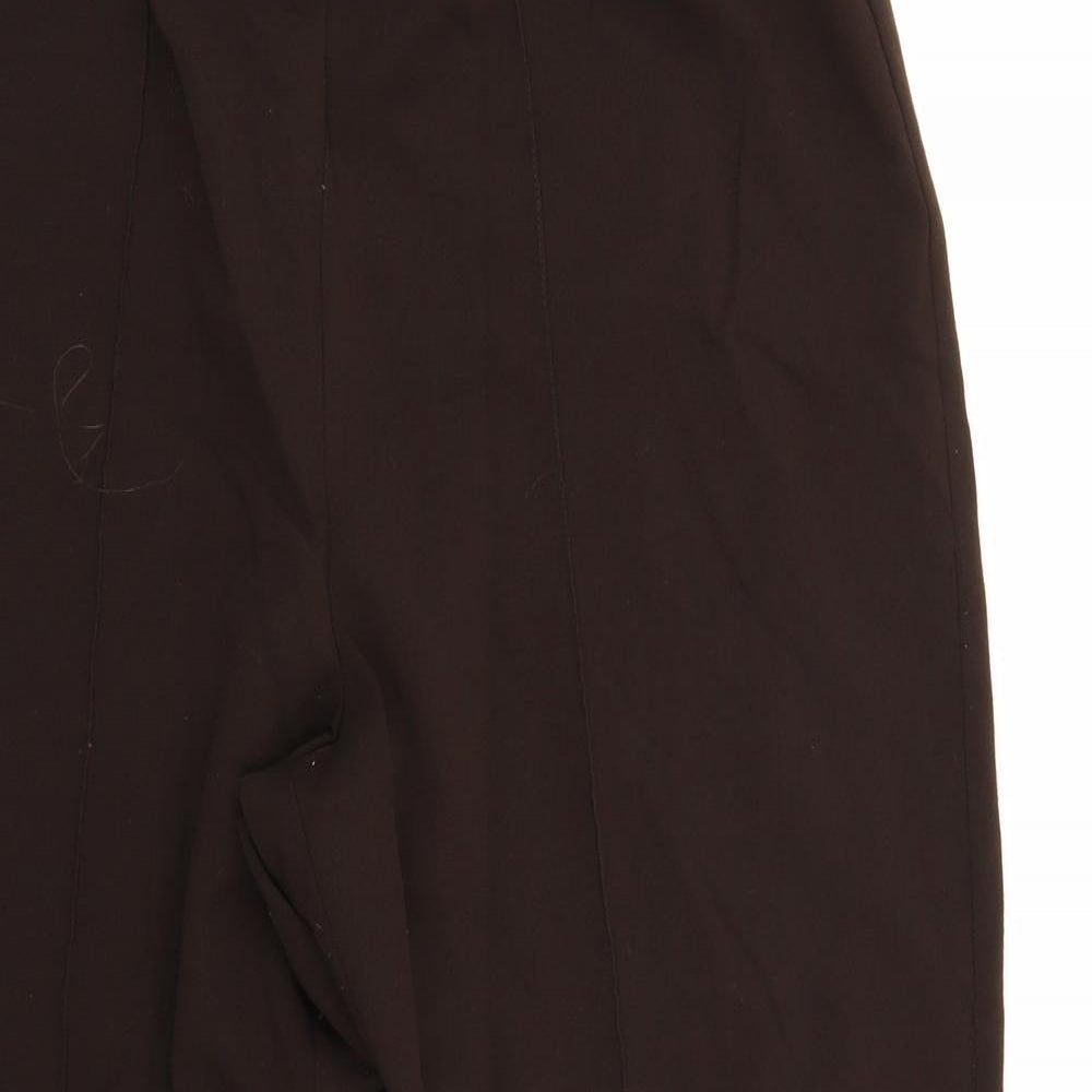 Isle Womens Brown   Trousers  Size 14 L28 in