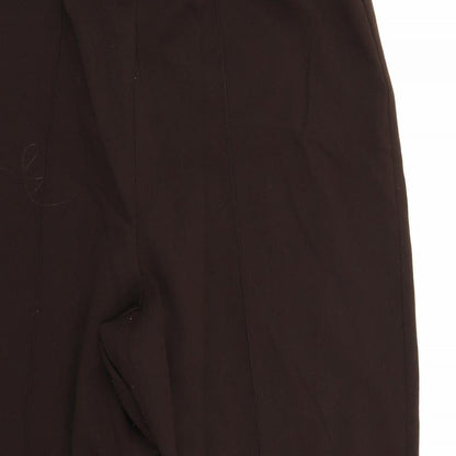 Isle Womens Brown   Trousers  Size 14 L28 in