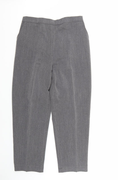 Womens UK Size 14 Emma Regular Fit  Grey Trousers