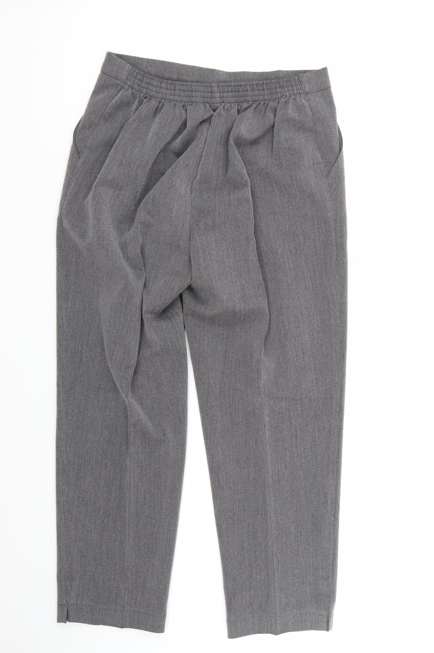 Womens UK Size 14 Emma Regular Fit  Grey Trousers