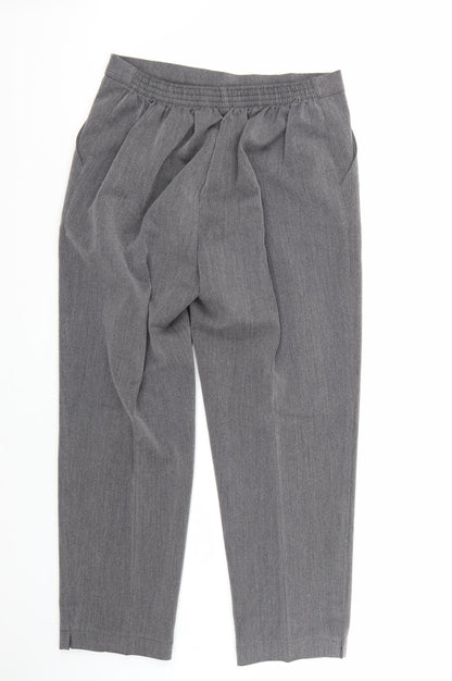 Womens UK Size 14 Emma Regular Fit  Grey Trousers