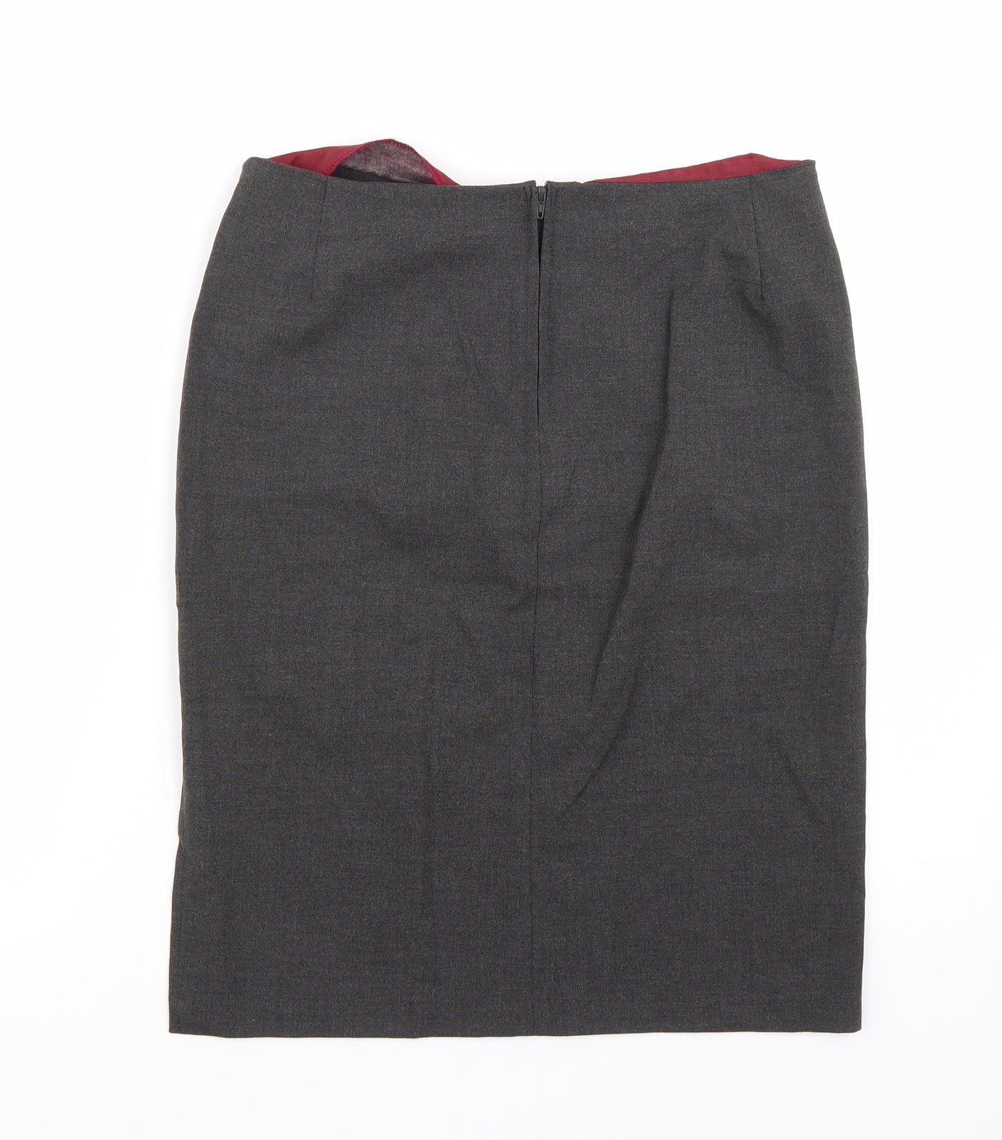 Miss Selfridge Womens Grey   A-Line Skirt Size 10