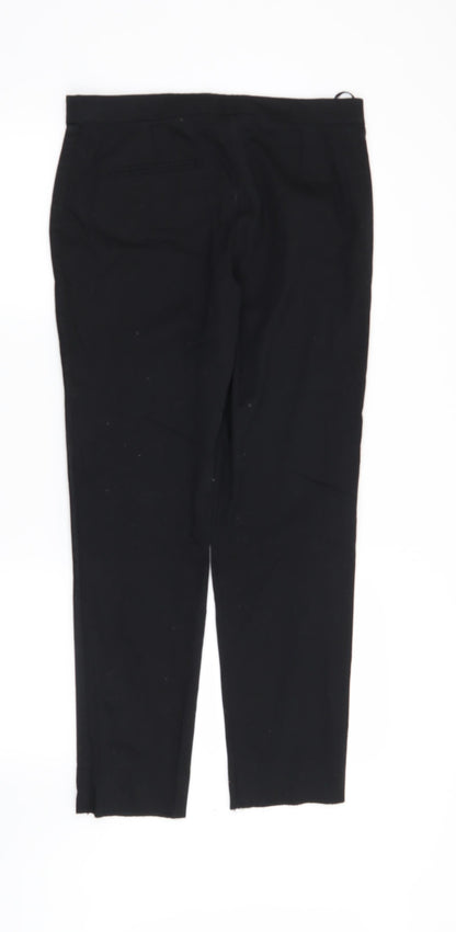 Womens UK Size 10 Marks and Spencer Regular Fit  Black Trousers