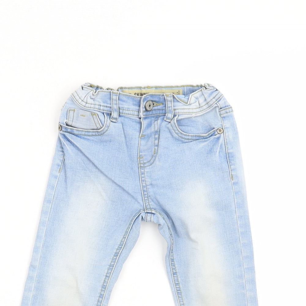 DENIM CO Girls Blue   Straight Jeans Size 4-5 Years