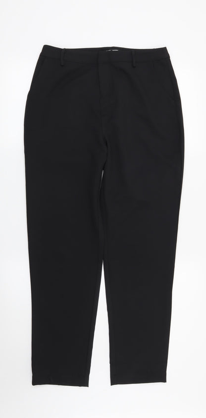 Fashion Union Womens Black   Trousers  Size 10 L28 in