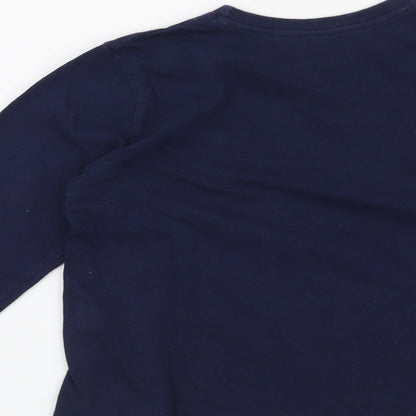 Rebel Boys Blue   Basic T-Shirt Size 3-4 Years  - My Dad's a Superhero and I'm his sidekick