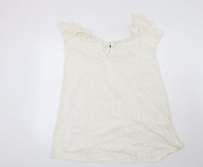 Topshop Womens White   Shift  Size 8