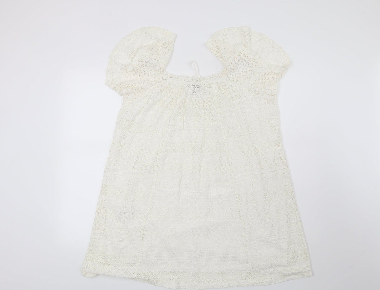 Topshop Womens White   Shift  Size 8