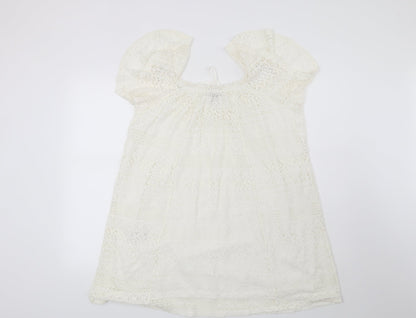 Topshop Womens White   Shift  Size 8