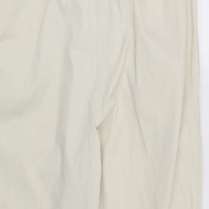 Womens UK Size 14 Emreco Regular Fit  Beige Trousers
