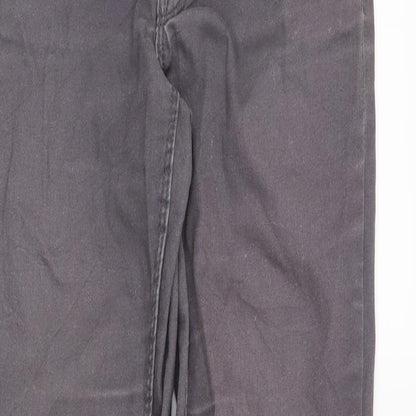 Womens UK Size 28 in H&M Regular Fit Skinny Grey Jeans