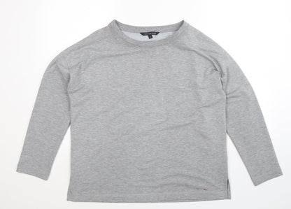 Womens Grey   Pullover Sweatshirt Size 12