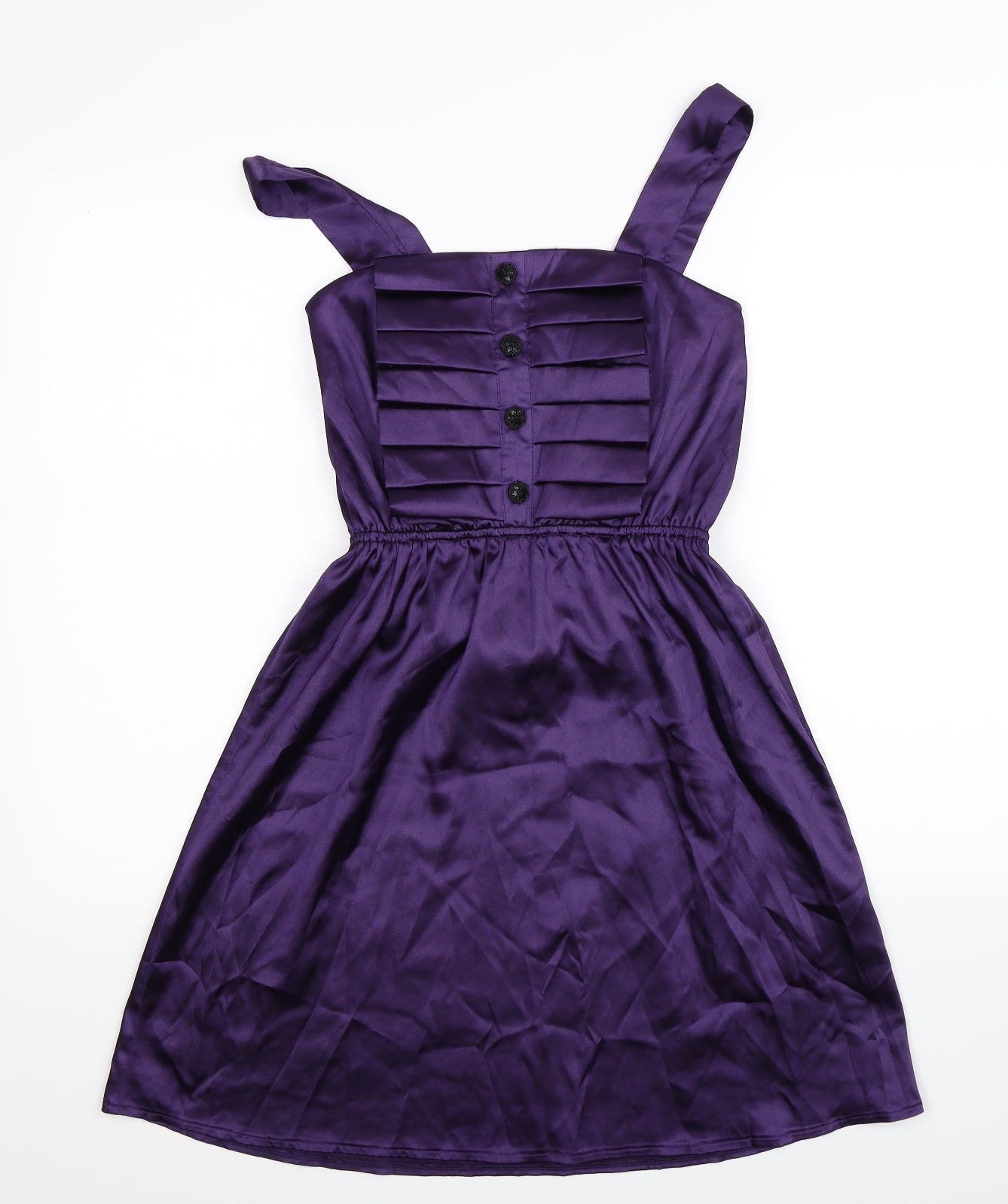 Topshop Womens Purple   Fit & Flare  Size 12