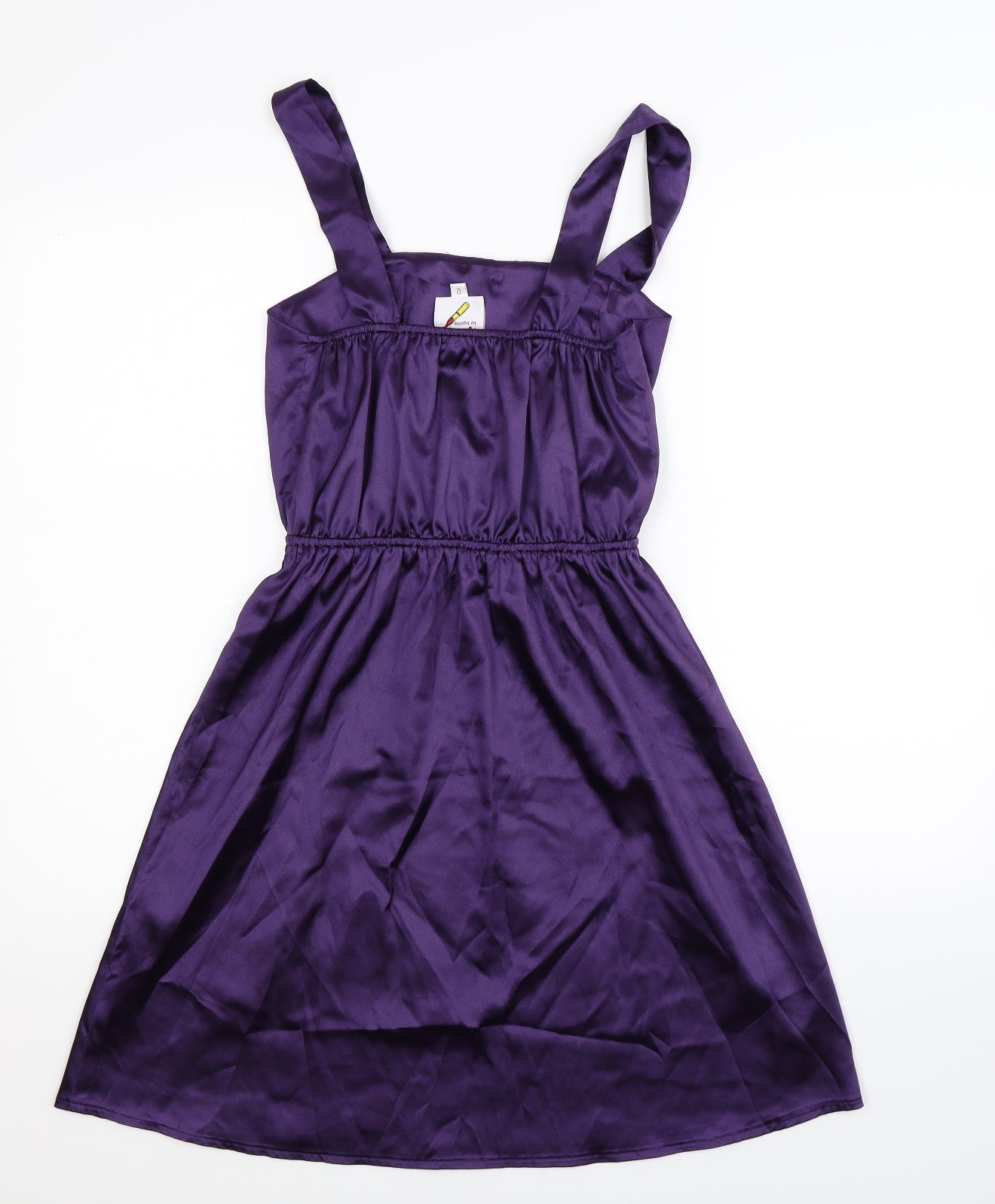 Topshop Womens Purple   Fit & Flare  Size 12