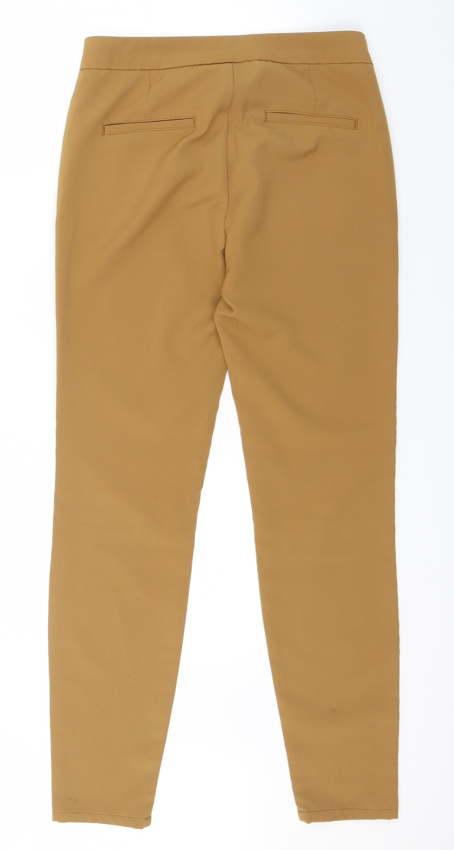 Womens UK Size 36 VERO MODA Regular Fit Capri Brown Trousers