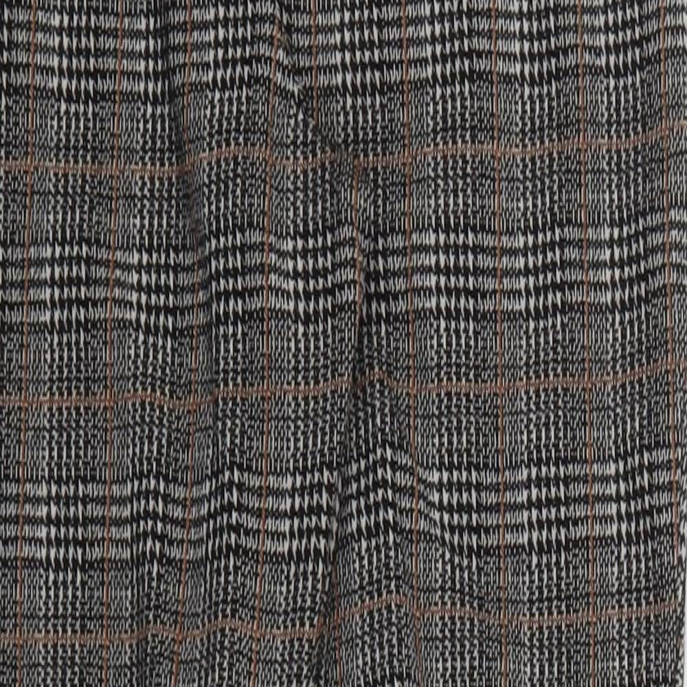 Womens UK Size 10 Dorothy Perkins Regular Fit Capri Brown Trousers