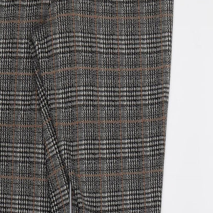 Womens UK Size 10 Dorothy Perkins Regular Fit Capri Brown Trousers