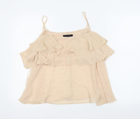Womens UK Size 14 Atmosphere Pink Basic Blouse