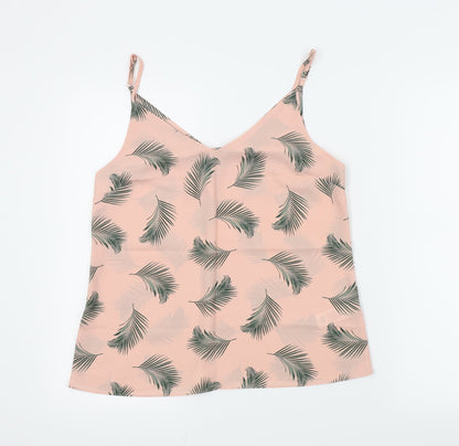 Primark Womens Pink Floral  Basic Blouse Size 10