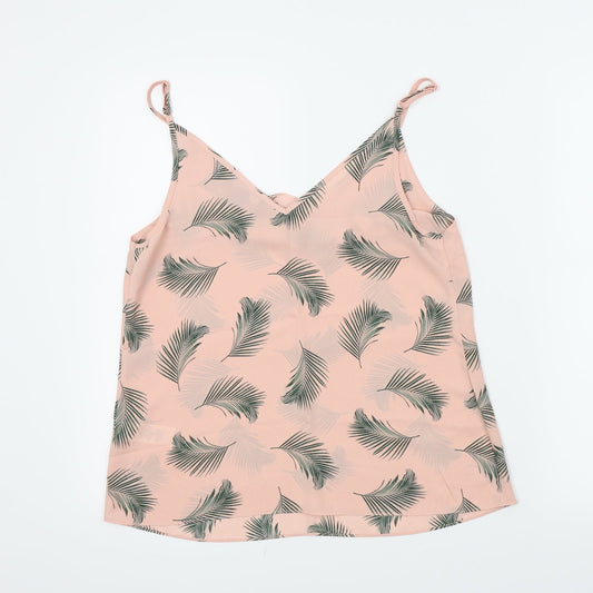 Primark Womens Pink Floral  Basic Blouse Size 10