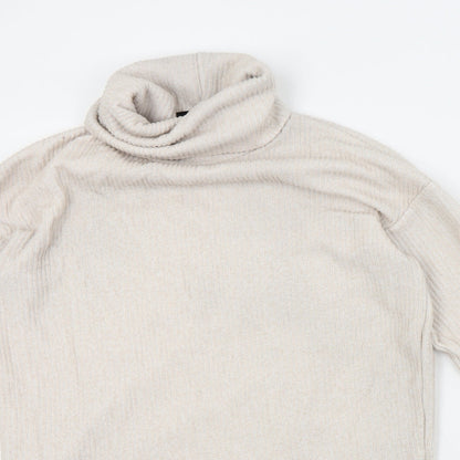 New Look Womens Beige   Pullover Jumper Size S