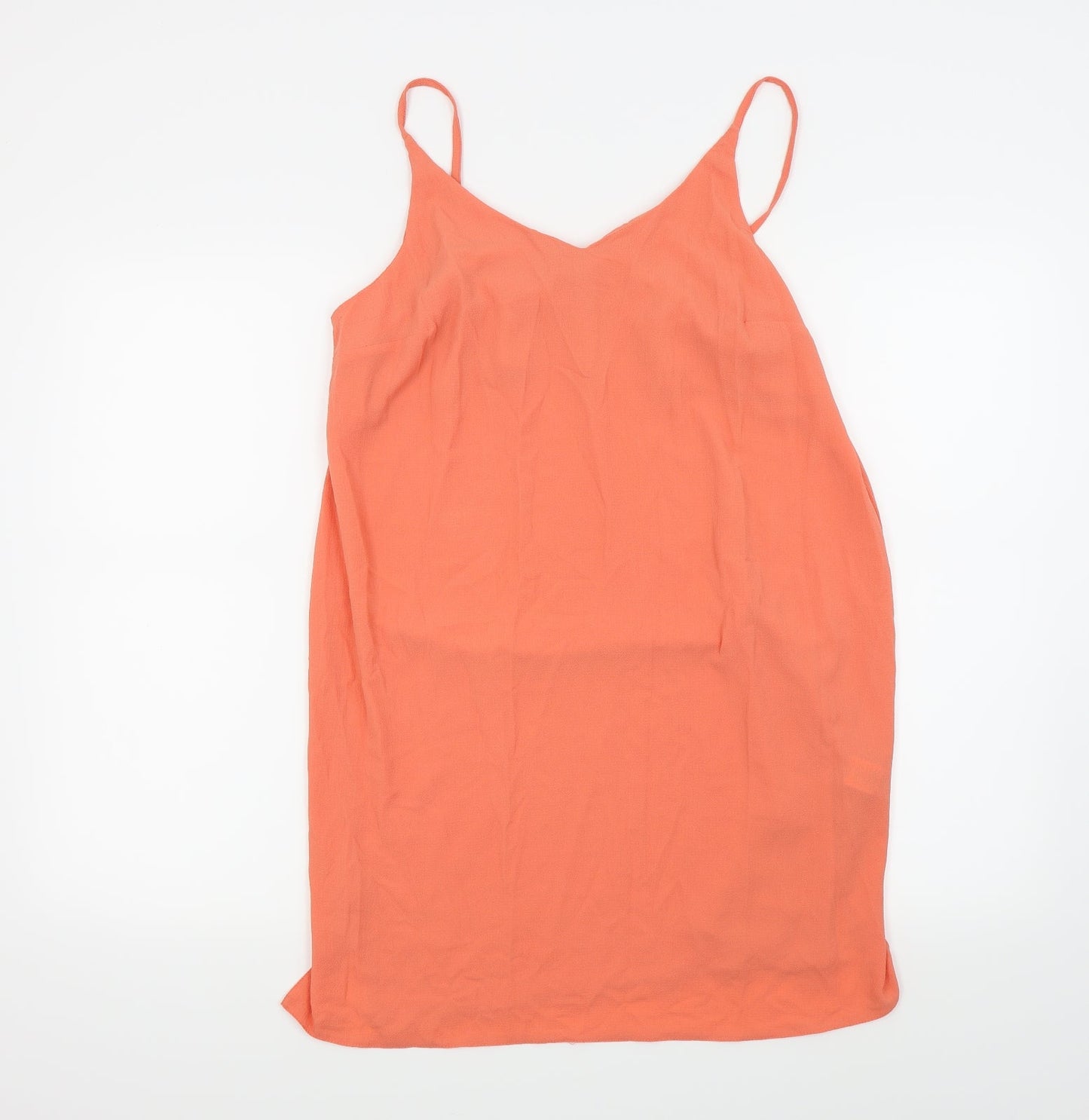 Womens UK Size 12 Atmosphere Orange Basic Tank